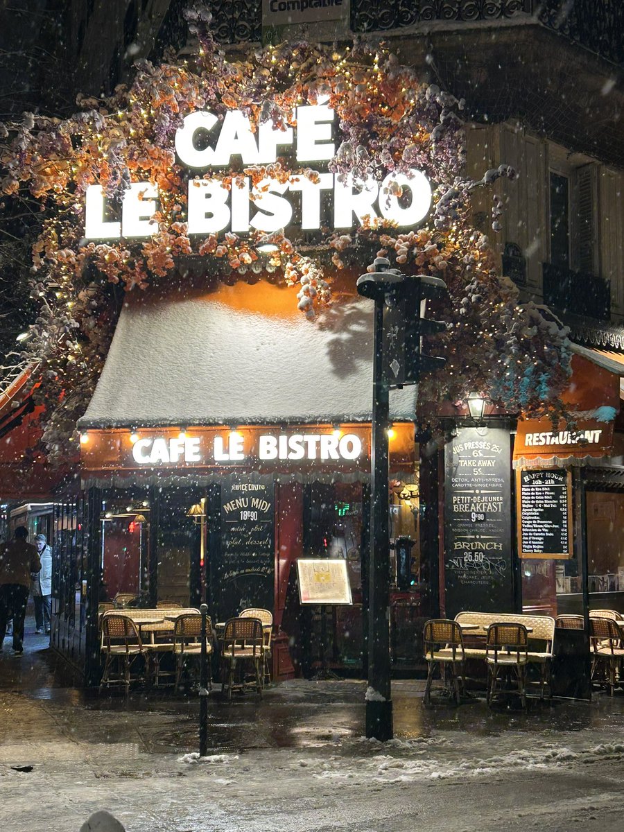 Paris sous la neige !