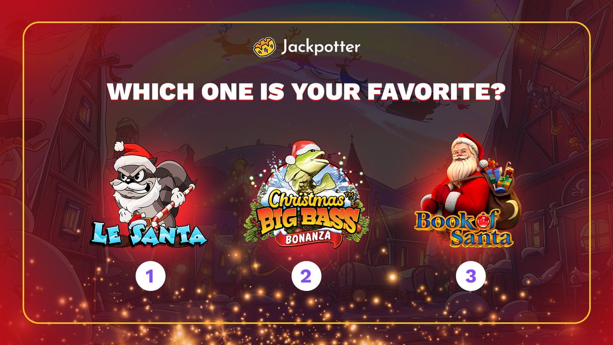 jackpotterCOM's tweet image. 🎁Giveaway Time! 🎄

Which one is your favorite? 🎁

RT + Tag a friend  +  Drop your answer + Jackpotter Username  to enter!

The 10 random users will each receive a Christmas Box with FS🎁