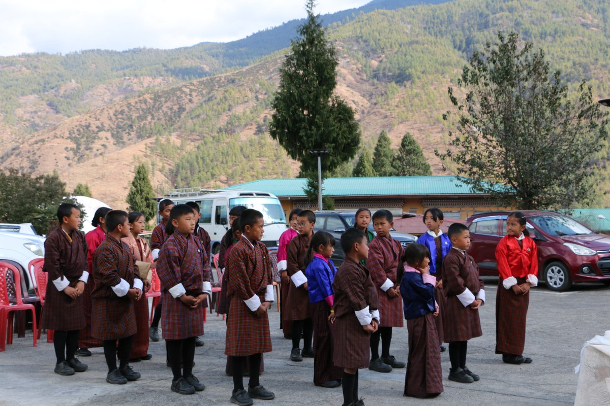 BhutanTelecomL's tweet photo. We are delighted to welcome a group of children to our Corporate Headquarter on 5th  January 2026 for a LOLEY recitation.

Nyilo Tashi Delek la!

#bhutantelecom #nyilotashidelek https://t.co/jJsg2pcoCd