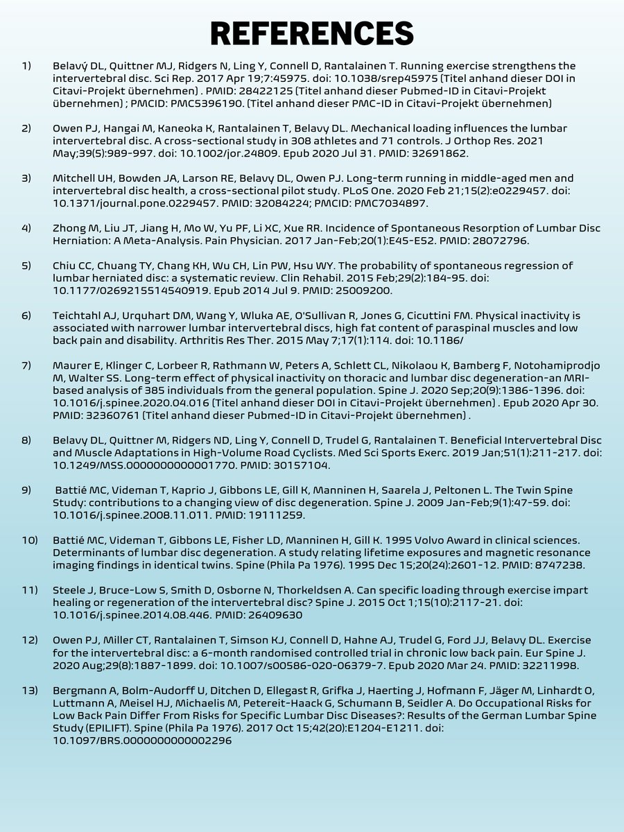 Just published in BJSM

Rethinking the disc: from degenerative narrative to adaptive potential

bjsm.bmj.com/content/early/…

reminds us of our infographic 👇