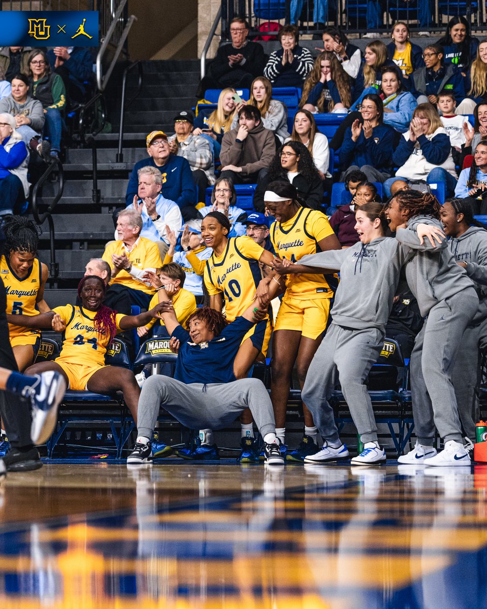 MarquetteWBB's tweet image. GOOOOOOD MORNINGGGGGGGG MARQUETTE NATIONNNNNN🗣️
#WeAreMarquette | #playwithHEART