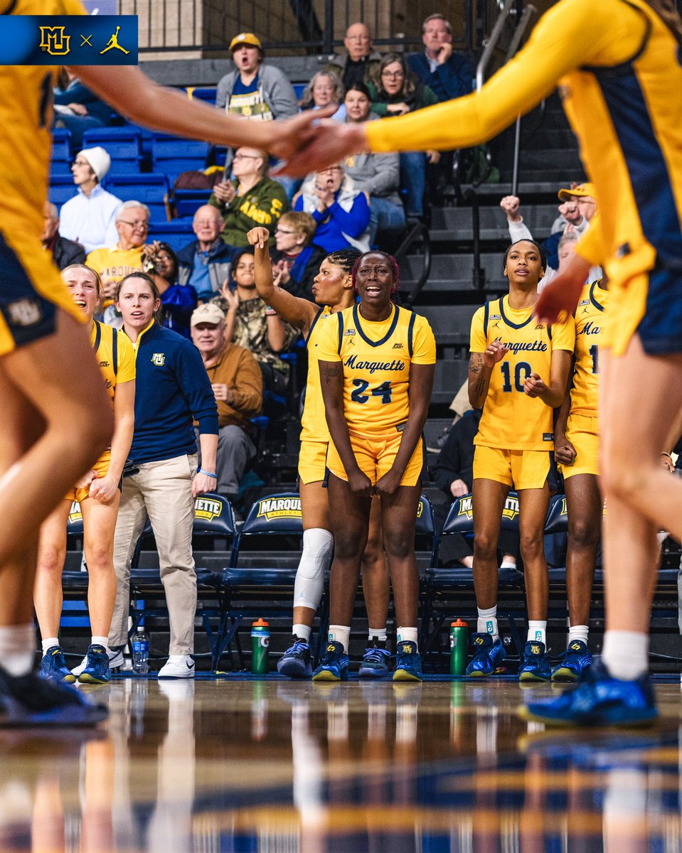 MarquetteWBB's tweet image. GOOOOOOD MORNINGGGGGGGG MARQUETTE NATIONNNNNN🗣️
#WeAreMarquette | #playwithHEART