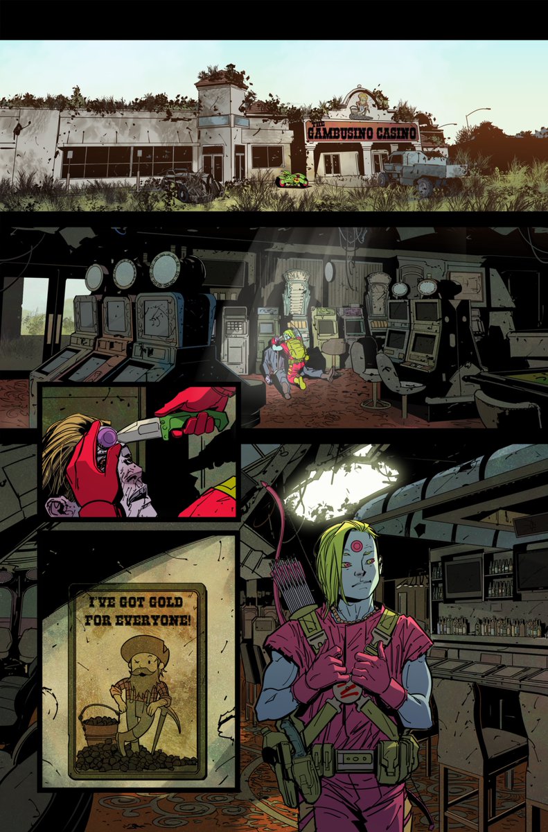 InakiMiranda's tweet image. ARCADIA #2 from @ignitionpress  is out this Wednesday. Here's a little process peak. 
Created and written by my brother @RoyleFlaco  and me. Colors by Eva de la Cruz.