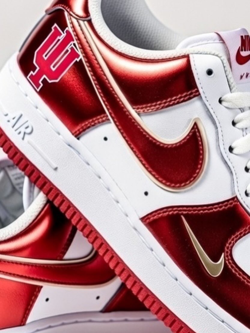 Custom NIKE AF1’s for the Indiana Hoosiers upcoming Peach Bowl. 

Order Your Custom Swag at the Form Link in our bio Today!

@Indiana Hoosiers <a href="/Hoosiers/">IU Football News</a> Connect @hoosiersfb @Indiana University @Indiana University Football @Barstool Indiana @College GameDay @College Football