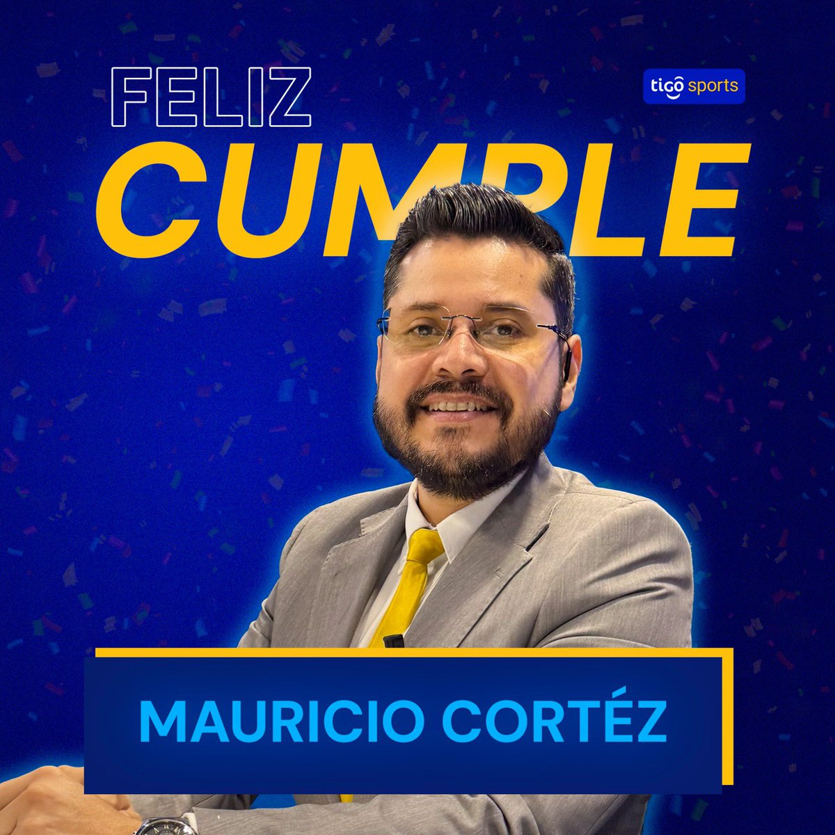 ¡Feliz cumpleaños, Mauricio Cortéz! 🎉🎂

🥳 Te deseamos un día lleno de alegría, buena energía y muchos éxitos. Gracias por ser parte fundamental del staff y por sumar siempre desde tu trabajo y compromiso. ¡Que este nuevo año venga cargado de salud y grandes momentos! 🙌⚽📺