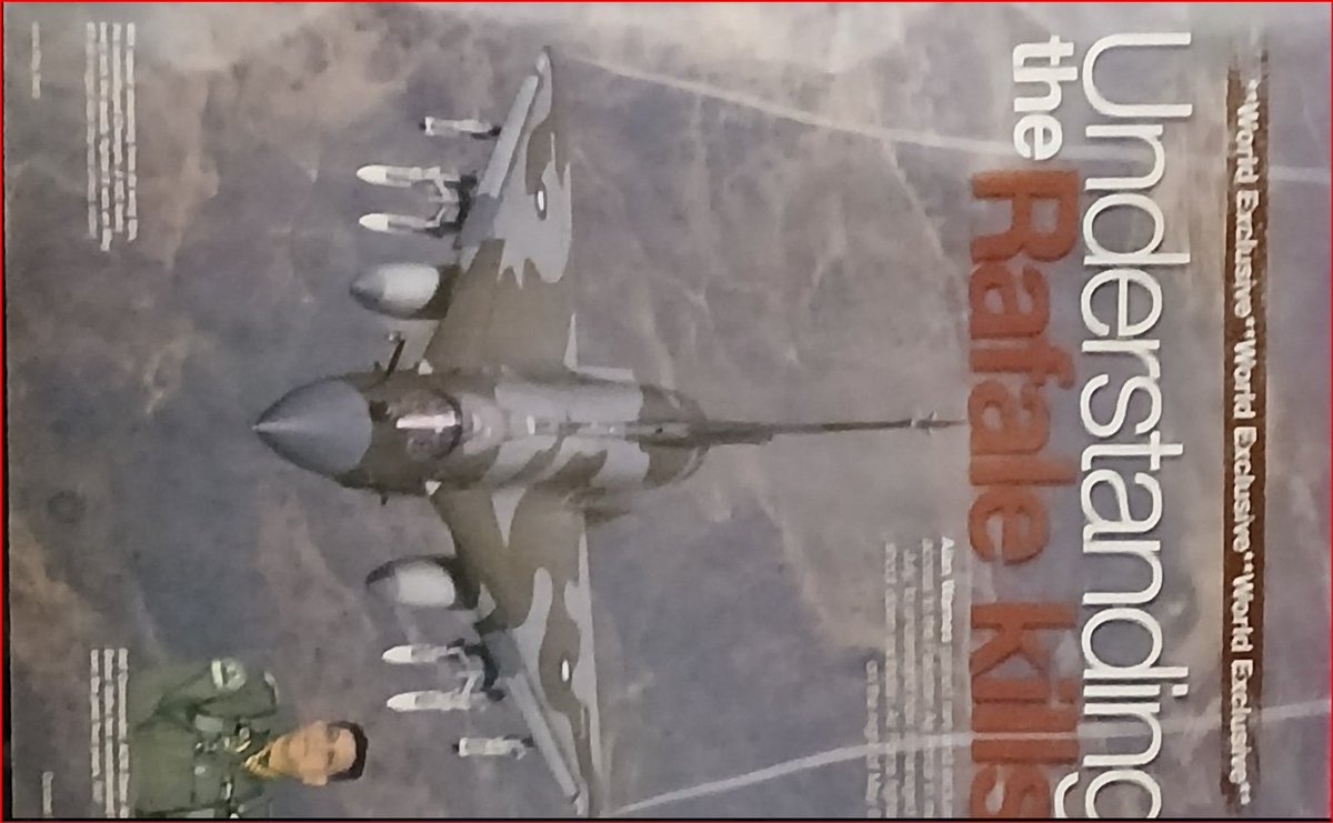 areid602's tweet image. No - I don't think Rafale is that bad. 
But Air Forces Monthly (October 2025) does give credence to Pakistan claims that four Rafales were shot-down.
