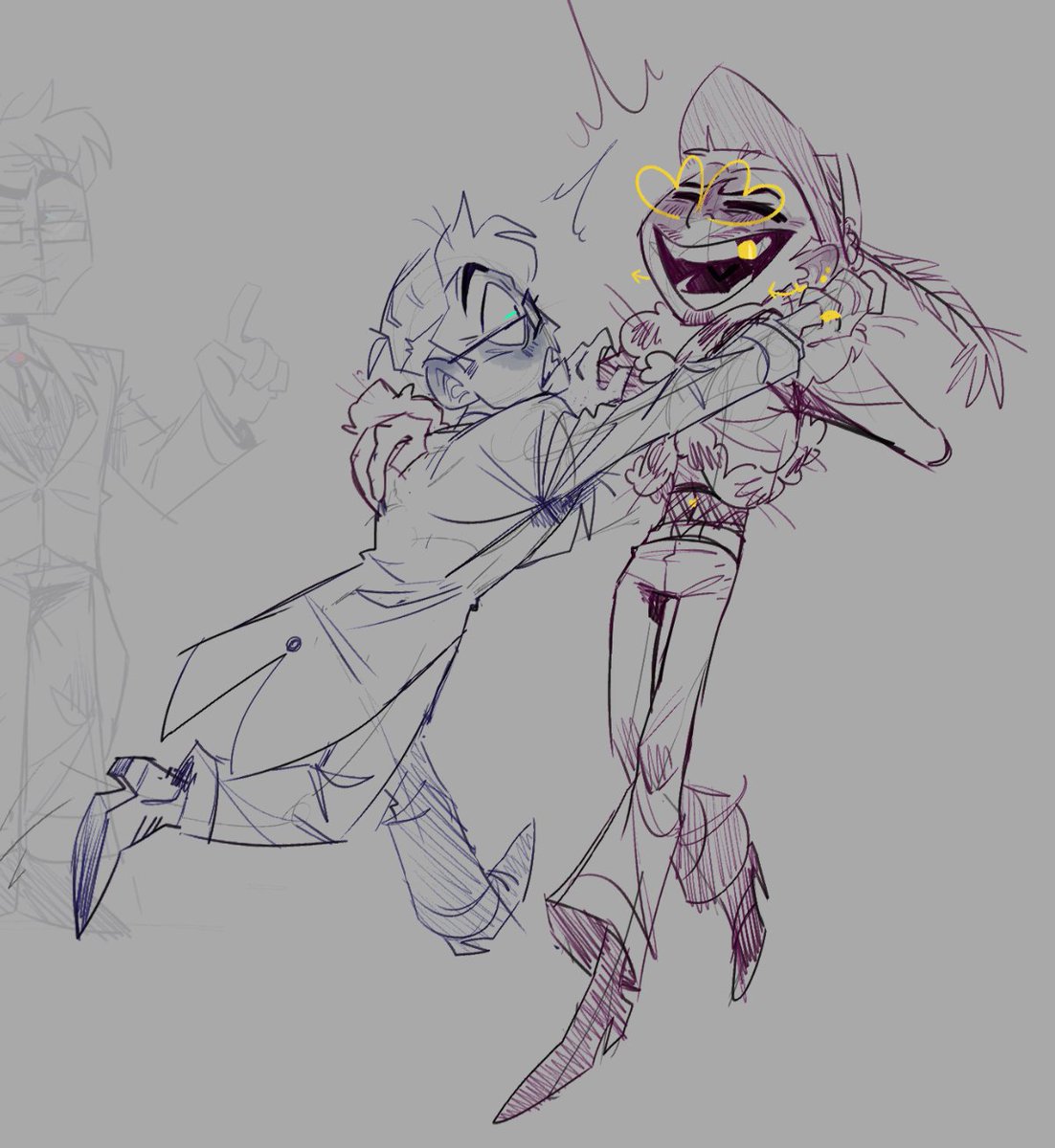 I can´t stop... don´t help me >;P
#HazbinHotel #HazbinHotelFanart #hazbinhotelseason2 #HazbinHotelVox #HazbinHotelValentino #VoxVal #ValVox #StaticMoth