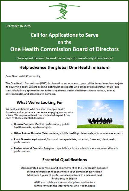 OneHealth Commission tweet media