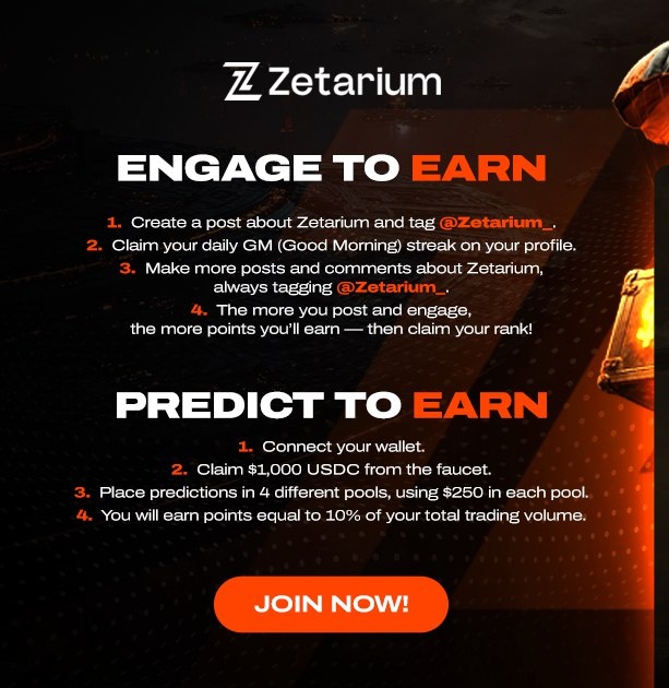 Xaidropfocus's tweet photo. Engage to earn 

@Zetarium_ Airdrop is Live 
$ZET is Loading.....

Let's Engage with each other

💗Like
📝Comment
🔁Repost+Quote https://t.co/Hs6IBXtxdl