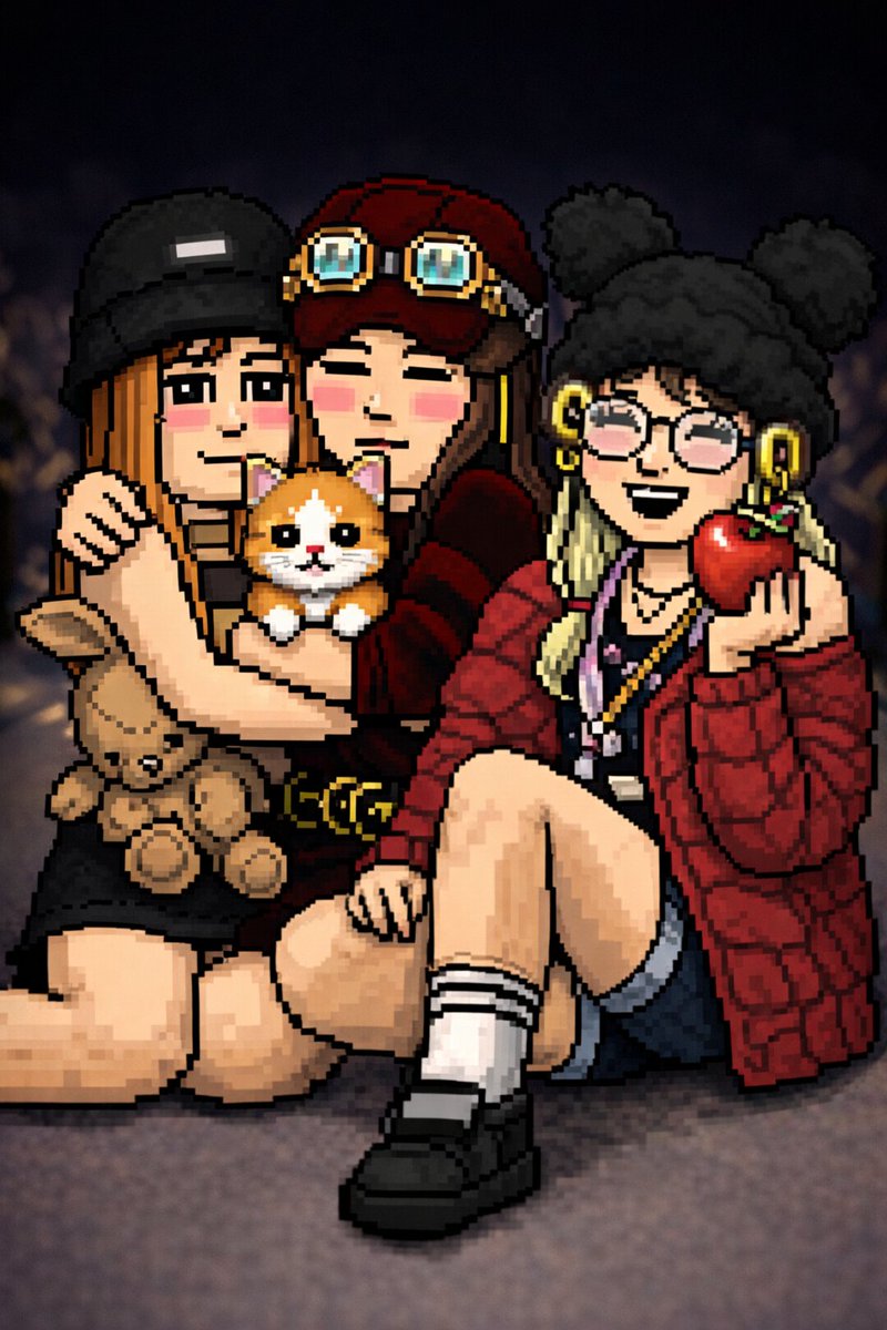 Arte com as amigas da <a href="/agenciadidas/">Adidas Fashion</a> <a href="/joycinhaabblet/">joycinhaa</a> ❤️