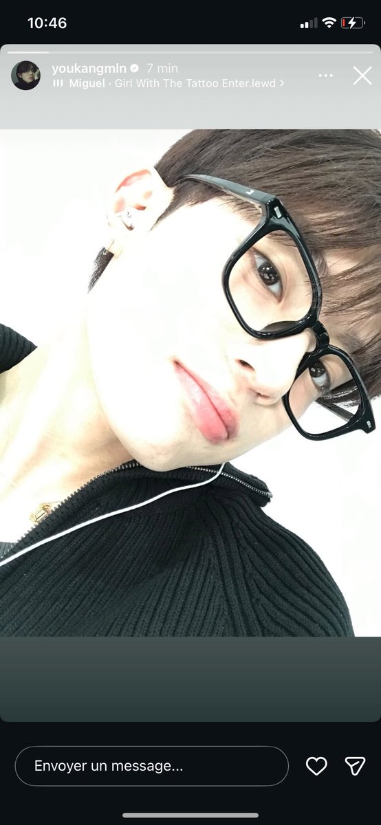 📼  ⋮  05.01.26

⋆⠎ <a href="/the_verivery/">VERIVERY_OFFICIAL</a>  ⋮  #YOOKANGMIN #유강민 #KANGMIN #강민 #VERIVERY #베리베리  ✮

Kangmin a partagé une photo de lui en Story Instagram

🎶 : Miguel - Girl With The Tattoo Enter.lewd