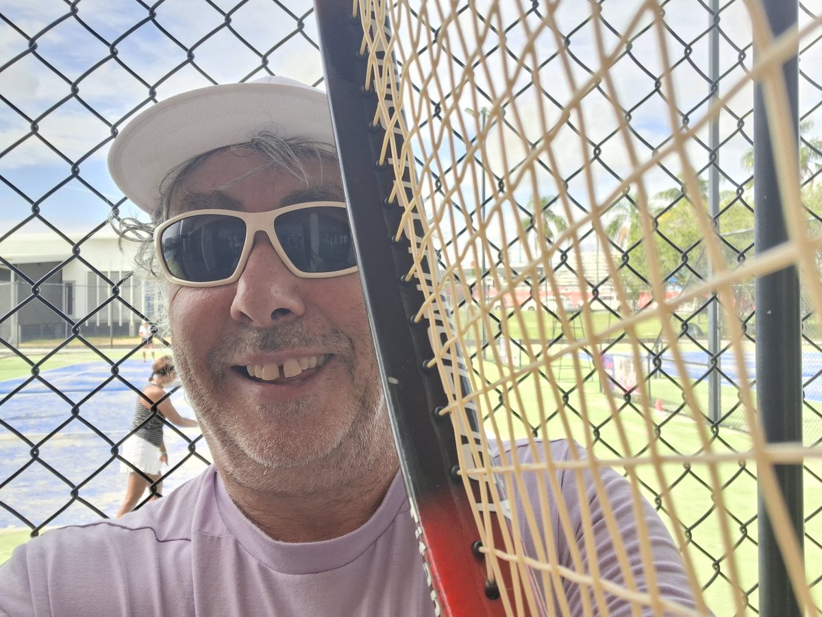 DuaneRanger's tweet photo. Finally got the surgeon's okay to run again as of January 1... 122 days after my prostate op. Enjoyed Monday's tennis so much. Not even sore. Great first-up win Danny Simpson. Time to shed this belly and get fit again! Brisane Open here I come. Go Francis Tiafoe and Madison Keys. https://t.co/iRhBus71Ez