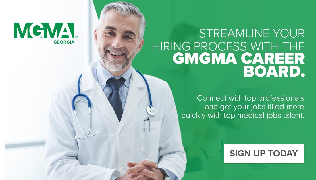 Empower your practice with the right talent. The GMGMA Career Board makes hiring faster, easier, and more effective!

careerboard.gmgma.com
#gmgmacareerboard