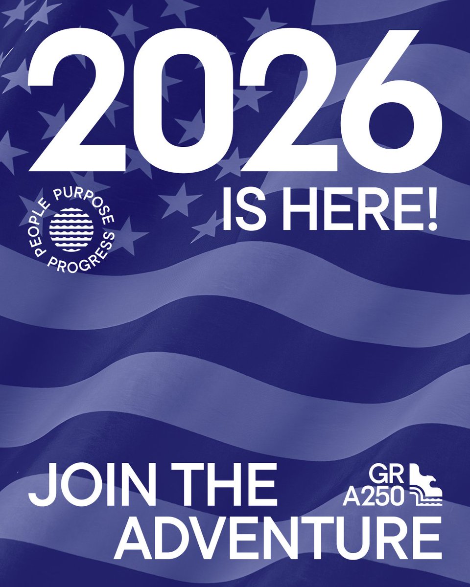 PeterMeijer's tweet photo. It's 2026, and the 250th anniversary of the founding of this great Nation is around the corner! West Michigan is excited to lead from the front in honoring our heritage and legacy- explore what’s in store at https://t.co/09ekpWIi2P!
#GRA250 https://t.co/DU6M2qkFy1