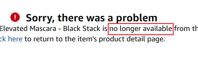 Pricerrors's tweet photo. I swear Amazon is stalking us.. 😭 https://t.co/EQQlCa1WM6