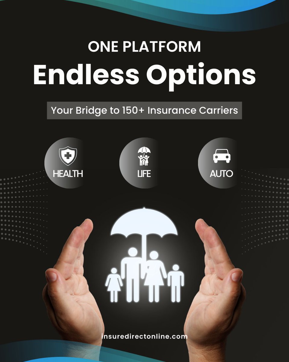 Insuredirect123's tweet image. Why settle for one quote when you can compare over 150?
From auto to home coverage, we bring the market to your screen: fast, transparent, and commitment-free. 

👉 Try the Instant Quote Tool now: insuredirectonline.com

#CompareQuotes #InsuranceOptions #FinancialFreedom