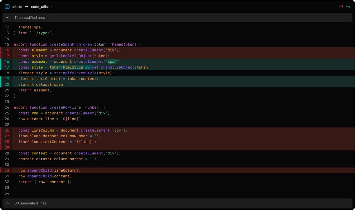 Let me introduce y’all to Diffs—a new, open source diff and code rendering library. We’ve been working on it <a href="/pierrecomputer/">Pierre</a> for a few months now and we’re stoked for you to see it.