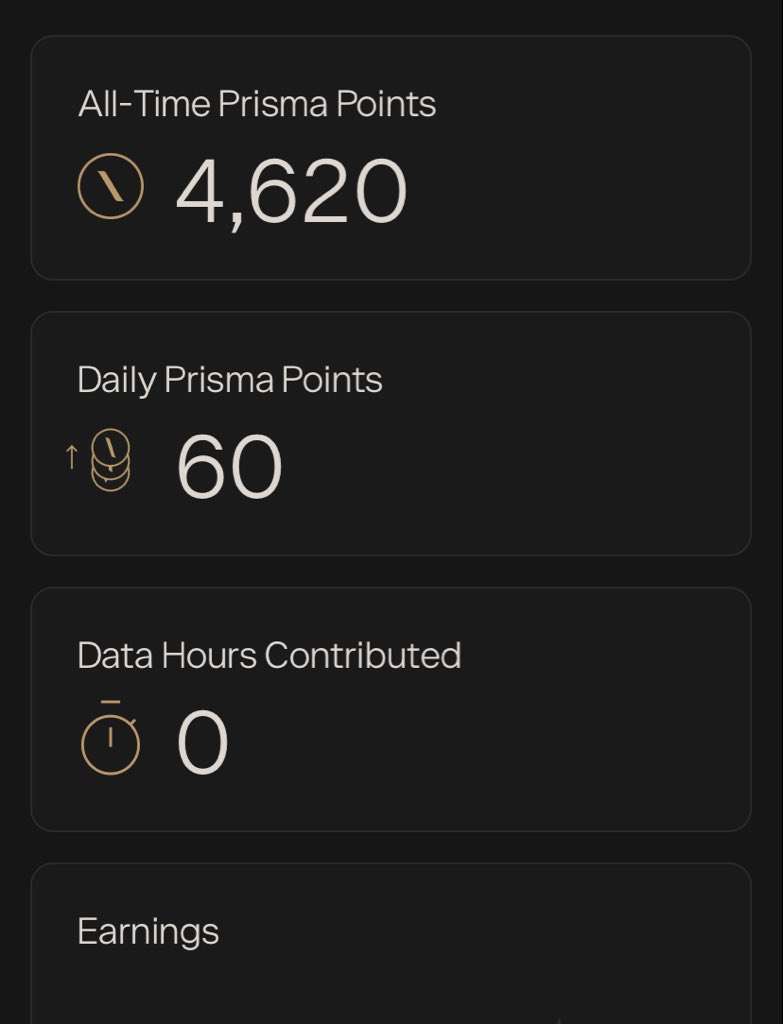 catalystic38's tweet photo. 🔥New testnet guide 🔥☝️

Total Raised: $11M.
Rewards: 4-5 figs.
Duration : ~5 mins.

@PrismaXai is a robotics intelligence platform backed by a16z Crypto.
It allows people to remotely control real robots and earn rewards through crowdsourced teleoperation.

This one is simple and still early.🤭😁

How to get started:
→ Go to https://t.co/UvGcjfoG1G
→ Sign up with email, Solana wallet, or EVM wallet.
→ No referral needed, the happiness chai.😅

Points details;
→ 1,000 points for signing up.
→ 10 points daily (check-in).
→ 50 points daily for chatting in live chat.
→ 3,000 points for completing the whitepaper quiz.
→ +1,000 bonus points if you answer all questions correctly.
→ Optional: Buy a robot to earn 100+ points daily.