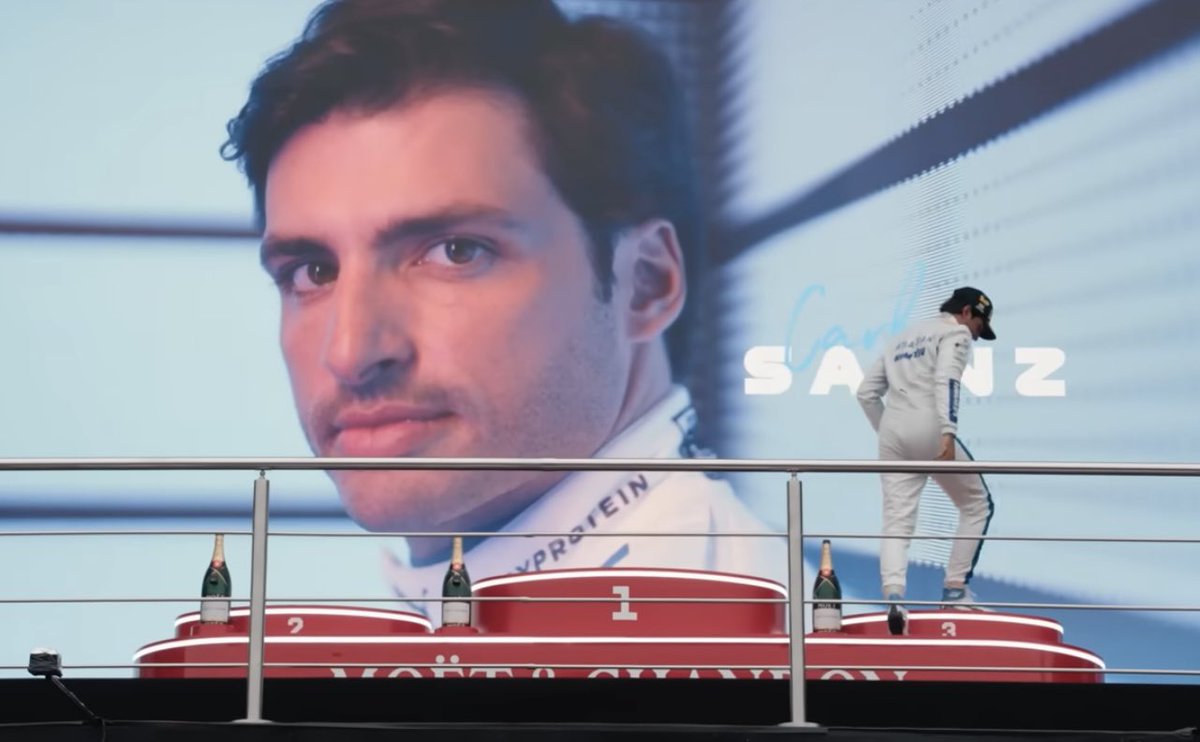 Epic Baku podium 😌😌😌 he is the “i” in Sainz