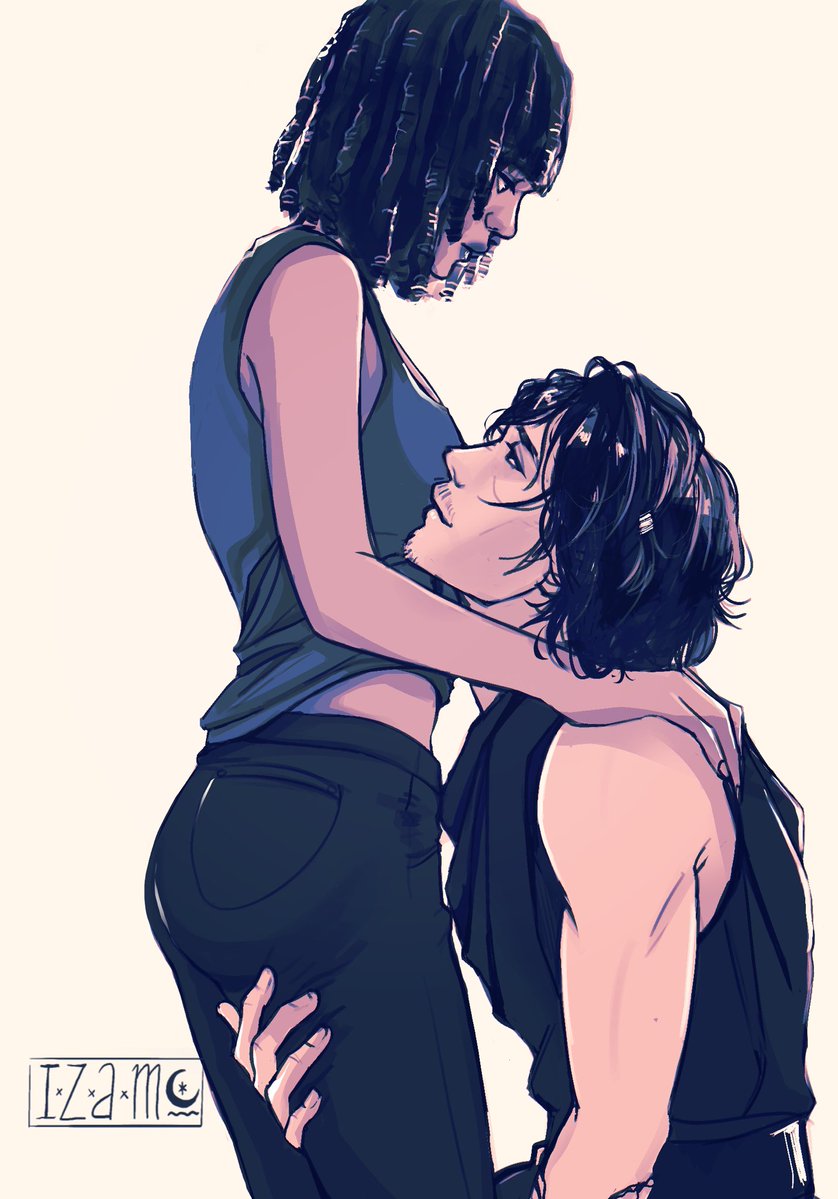 izam_w's tweet image. THE POWER OF TWO PT2 #oshamir #qimir #osha #theacolyte #fanart #enemiestolovers