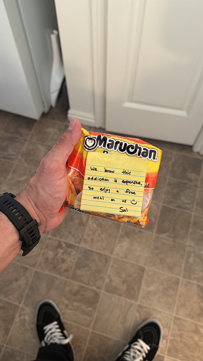 When you spend all your money on parts from <a href="/rooftopdefense/">Rooftop Defense</a> they make sure you can still eat 🥲