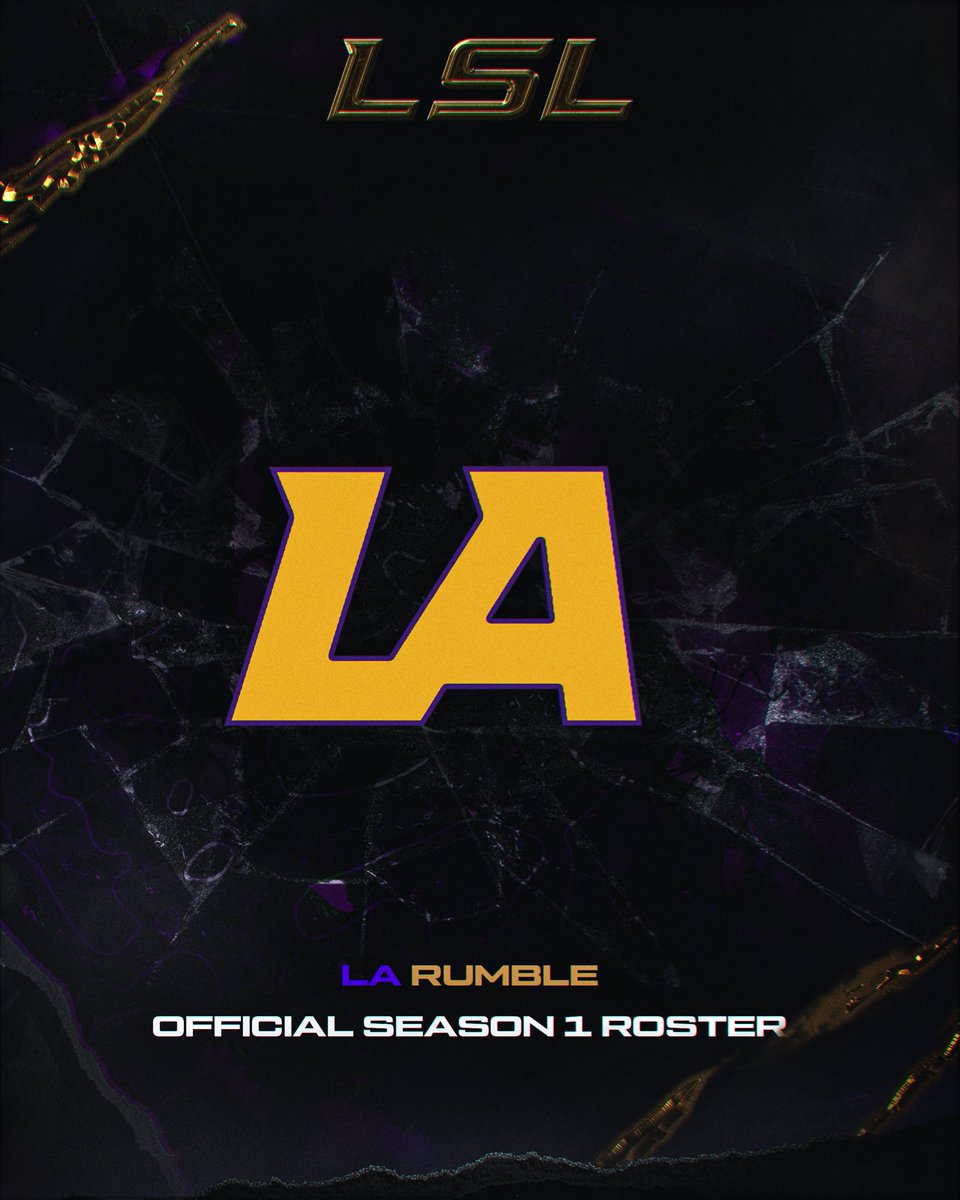 The city of LA has seen its fair share of gold recently… Will we see more? 🤔

Meet the official Los Angeles Rumble roster for Season 1!

🎬 <a href="/TAMER_LV/">Tamer</a> 
🎬 <a href="/_GREENDOZE/">GREENDOZE</a> 
🎬 <a href="/Taj_TV_/">ᴛᴀᴊ🩸</a> 
🎬 <a href="/GetPickedd/">GetPicked</a> 
🎬 <a href="/BryantShoots/">Jaquavious Bryant</a> 
🎬 <a href="/Boomonka/">Chris</a> 
🎬 <a href="/AAdoniszz/">Gillie</a> 
💼 <a href="/Miguelito_bros/">Miguelito Vazquez</a> 

#LeaveALegacy