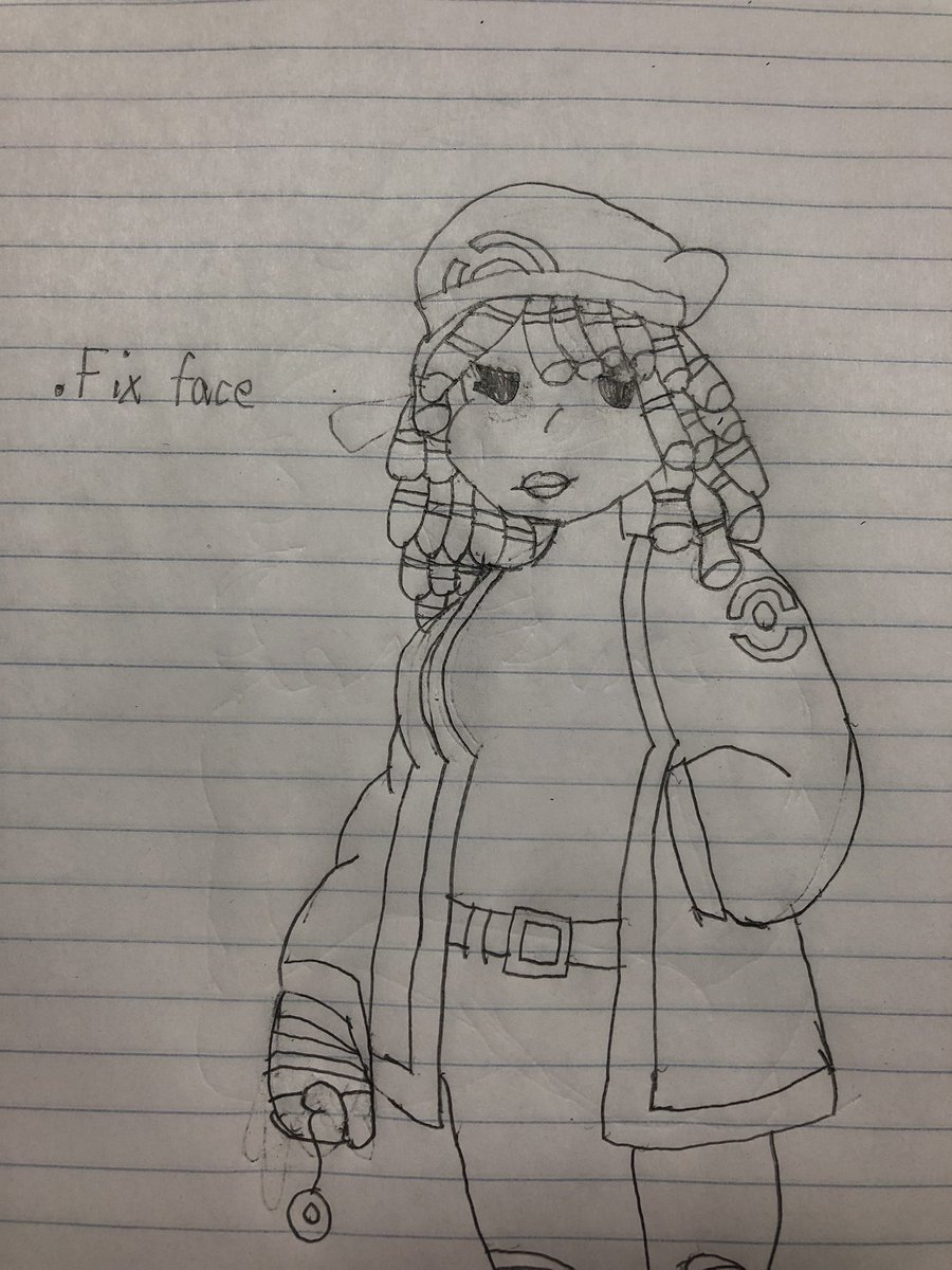 I’m putting notes on the side. Is there anything besides the face that could use more work?
Reply with suggestions.