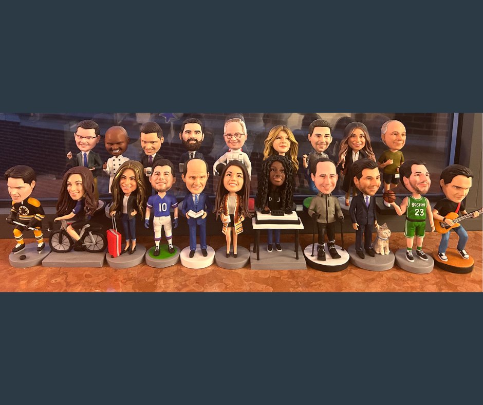 Huge thanks to <a href="/KeelFinancial/">Keel Financial Partners, LLC</a> for the hilarious bobbleheads 😄 They perfectly captured our team and gave us the best laugh to start the year!

#Grateful #Partnership #TeamCulture