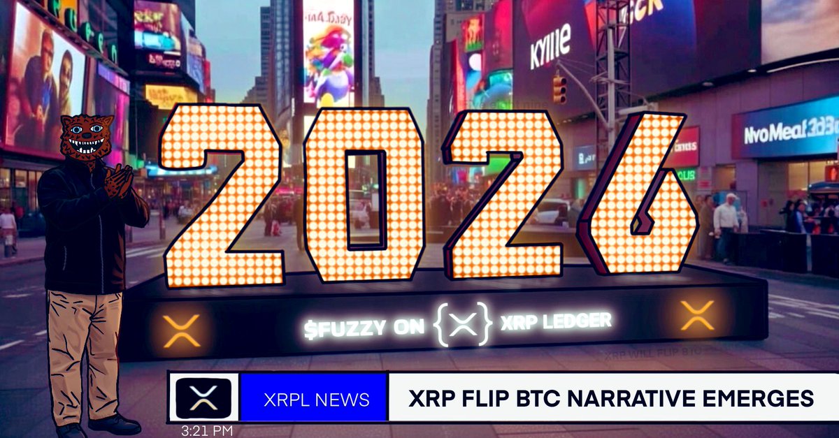 The year XRP wakes up…
and $FUZZY walks with it. 🐻⚡
#XRPL #FUZZY