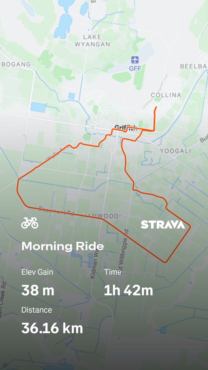 zdownunder's tweet image. Check out my ride on Strava: strava.app.link/ptVJmqM0GZb