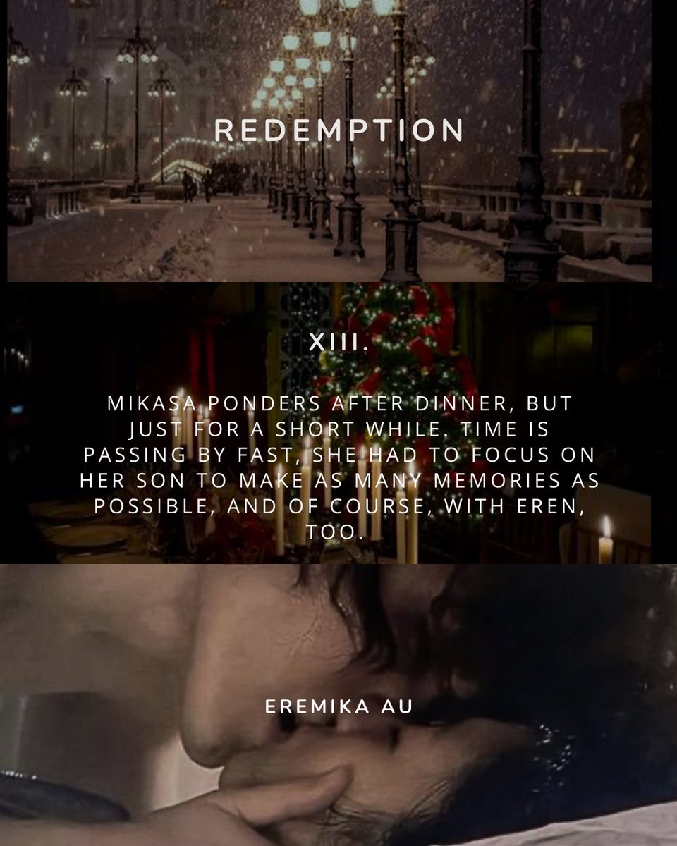 Redemption

#Eremika 

[risks sequel]
genre: second chance, drama
rated: M
ch. 13
archiveofourown.org/works/71173916…