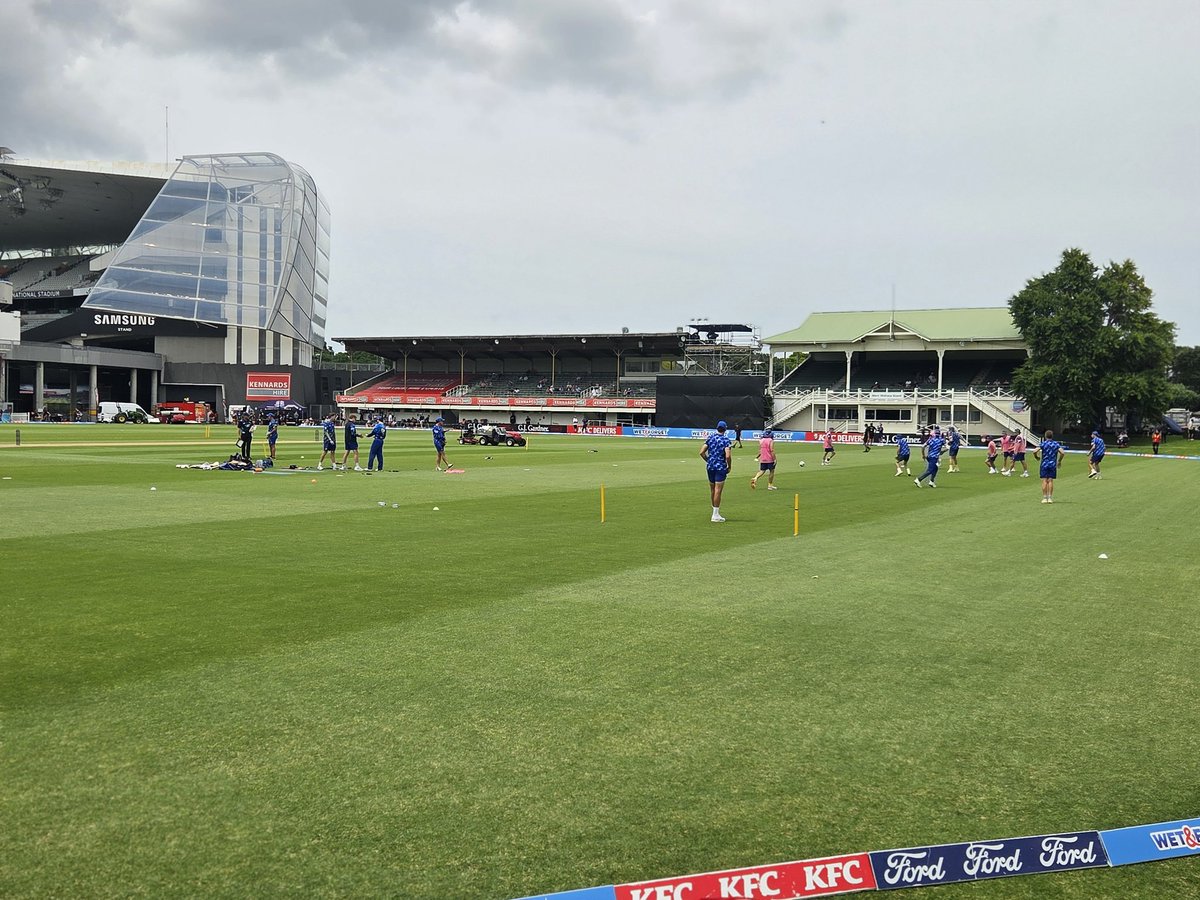 Back at the old client Eden Park for the NZ T20 Super Smash game between the Auckland Aces and the Otago Volts.