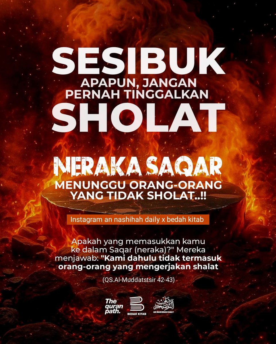 Jangan tinggalkan sholat
