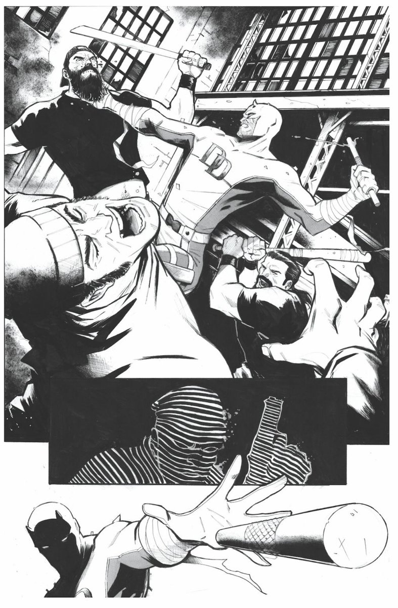 We’re one week from DAREDEVIL #1 FOC! 
Here’s a sneak peek at a page from issue 2 
#daredevil