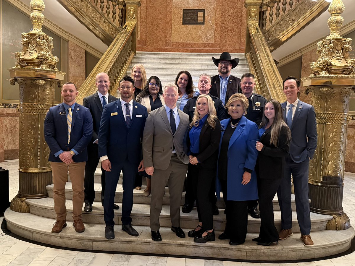 23rdDA's tweet photo. “This is a soul destroying crime for these people that are the most vulnerable among us.” — DA @GeorgeBrauchler speaks to the media alongside lawmakers and county leaders in support of a bipartisan bill strengthening Colorado’s fight against child trafficking. #StateCapitol https://t.co/kDWSdozPni