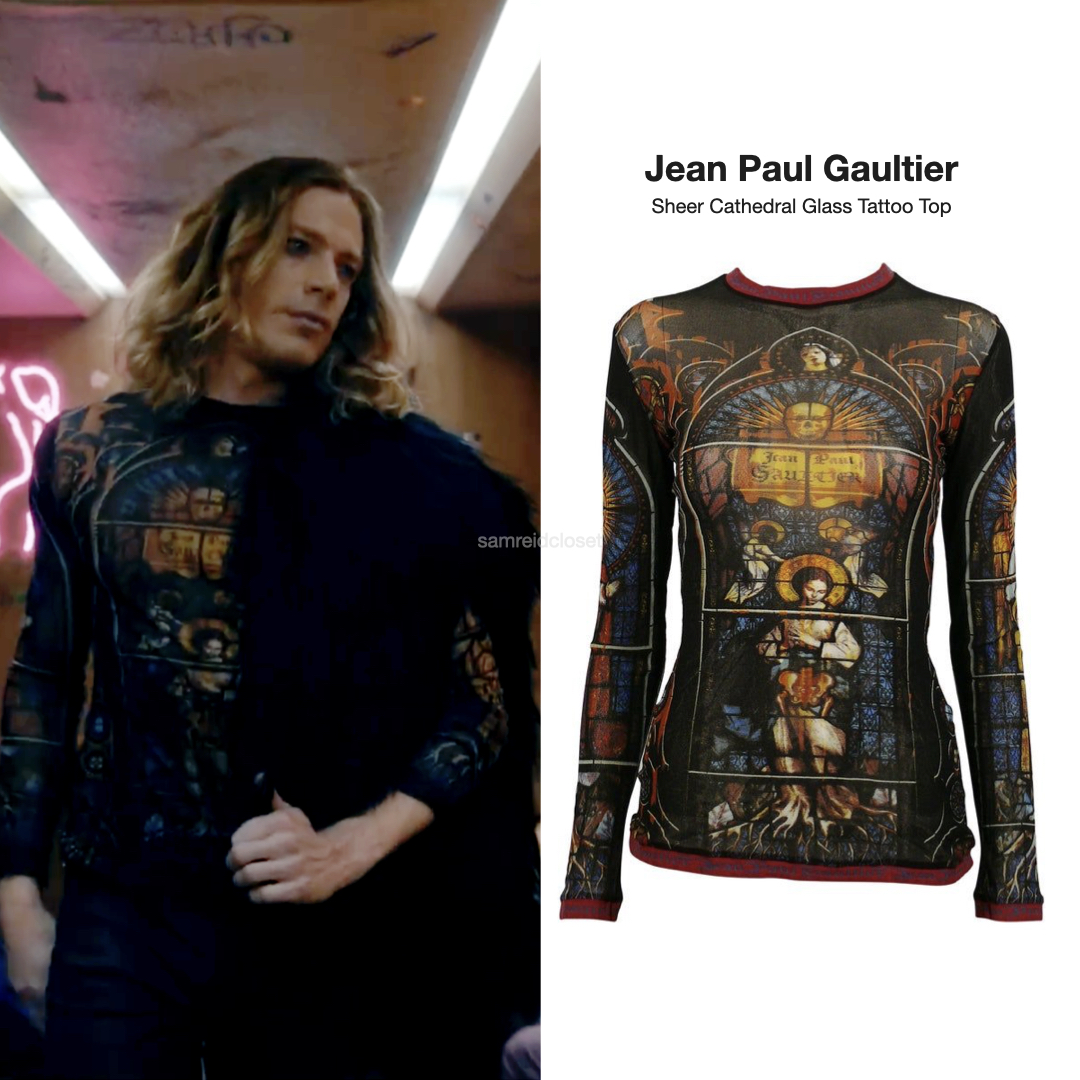 i just remembered he's going to wear this sheer gaultier top and my heart started racing