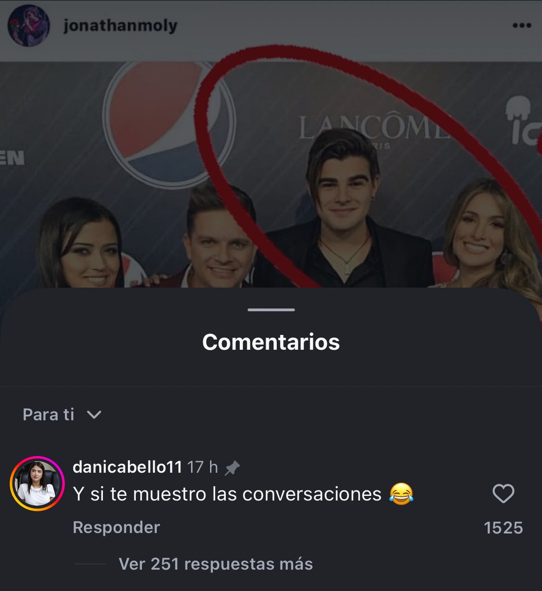 Daniela cabello acusando a <a href="/JonathanMoly/">Moly</a> 

La temporada de la farandulera enchufada venezolana esta llegando y cayendo