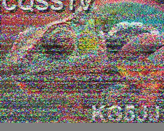 Received on 14.23 Mhz in Southern California grid square DM12mp. #SSTV #AmatuerRadio #HamRadio