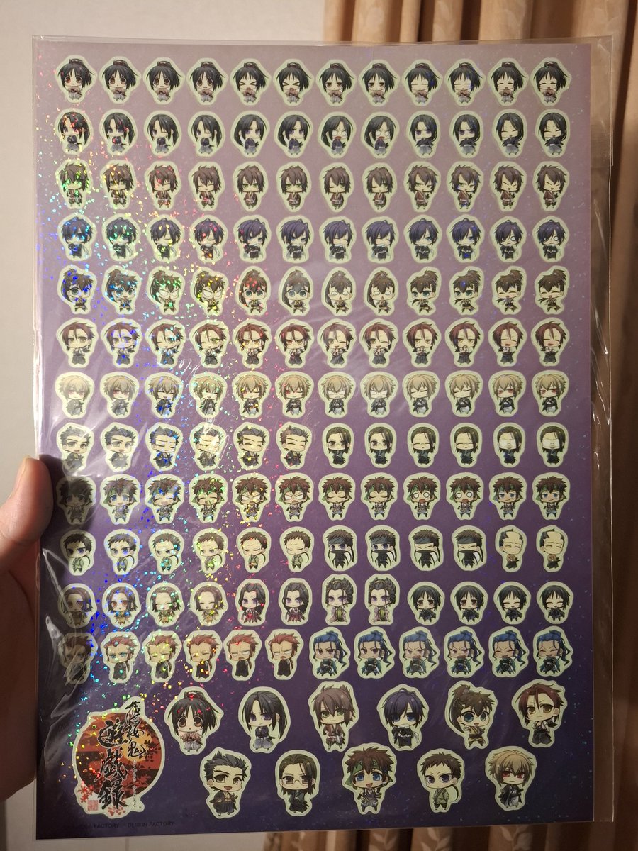 videnyse's tweet photo. Never thought I'd get my hands on thie but so glad I finally found someone selling it 🧡 ! Thank you #DEJAPAN for the kind help again. This sticker sheet was much bigger than I'd expected 😆 @DEJAPAN_Global https://t.co/O9J7iI76OB