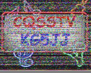 Received on 14.23 Mhz in Southern California grid square DM12mp. #SSTV #AmatuerRadio #HamRadio