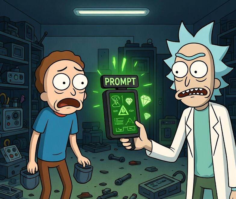 Nobody exists on purpose. Nobody belongs anywhere. We're all going to live. 
$Prompt