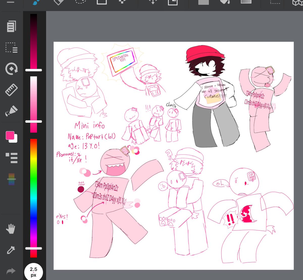 my forsaken ocs a friend gave me the idea, honestly I like the idea very much and possibly I will create more characters and that yay  #forsaken #ocs