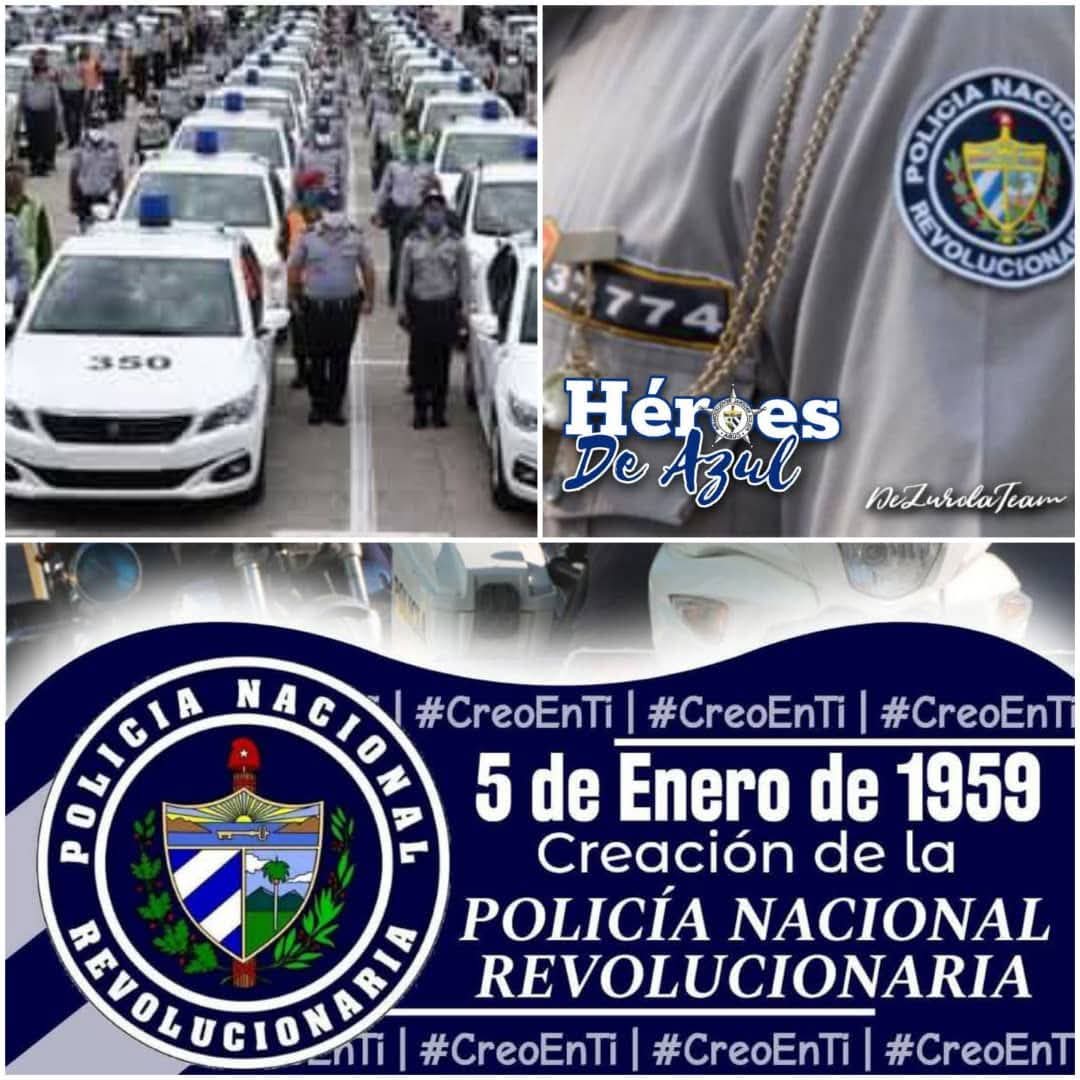En este nuevo aniversario de la Policía Nacional Revolucionaria, todo el reconocimiento  a sus miembros. 
A quienes la fundaron y a quienes hoy continúan su labor, el agradecimiento por acompañar a nuestro sector desde 1959.