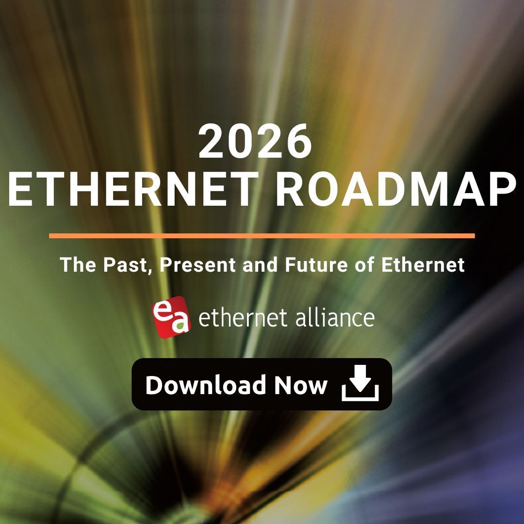 EthernetAllianc's tweet photo. Start off the new year right! The 2026 Ethernet Alliance #Ethernet Roadmap is here and is ready to be downloaded! 

Check out, "Ethernet Alliance 2026 Ethernet Roadmap Sets a New Course for Connectivity," here: https://t.co/KAbTICH86W #VoiceOfEthernet https://t.co/8aoakY9WCA