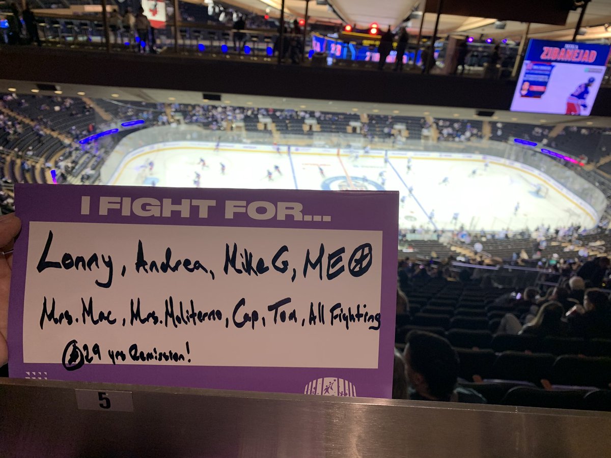 ScottyHockey's tweet image. #HockeyFightsCancer #HFC @NYRangers