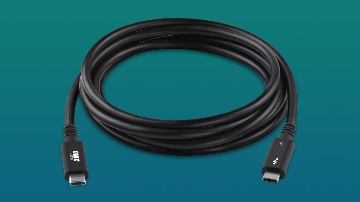MacRumors's tweet image. CES 2026: OWC Launches 2-Meter Thunderbolt 5 Cable for Macs macrumors.com/2026/01/05/owc…