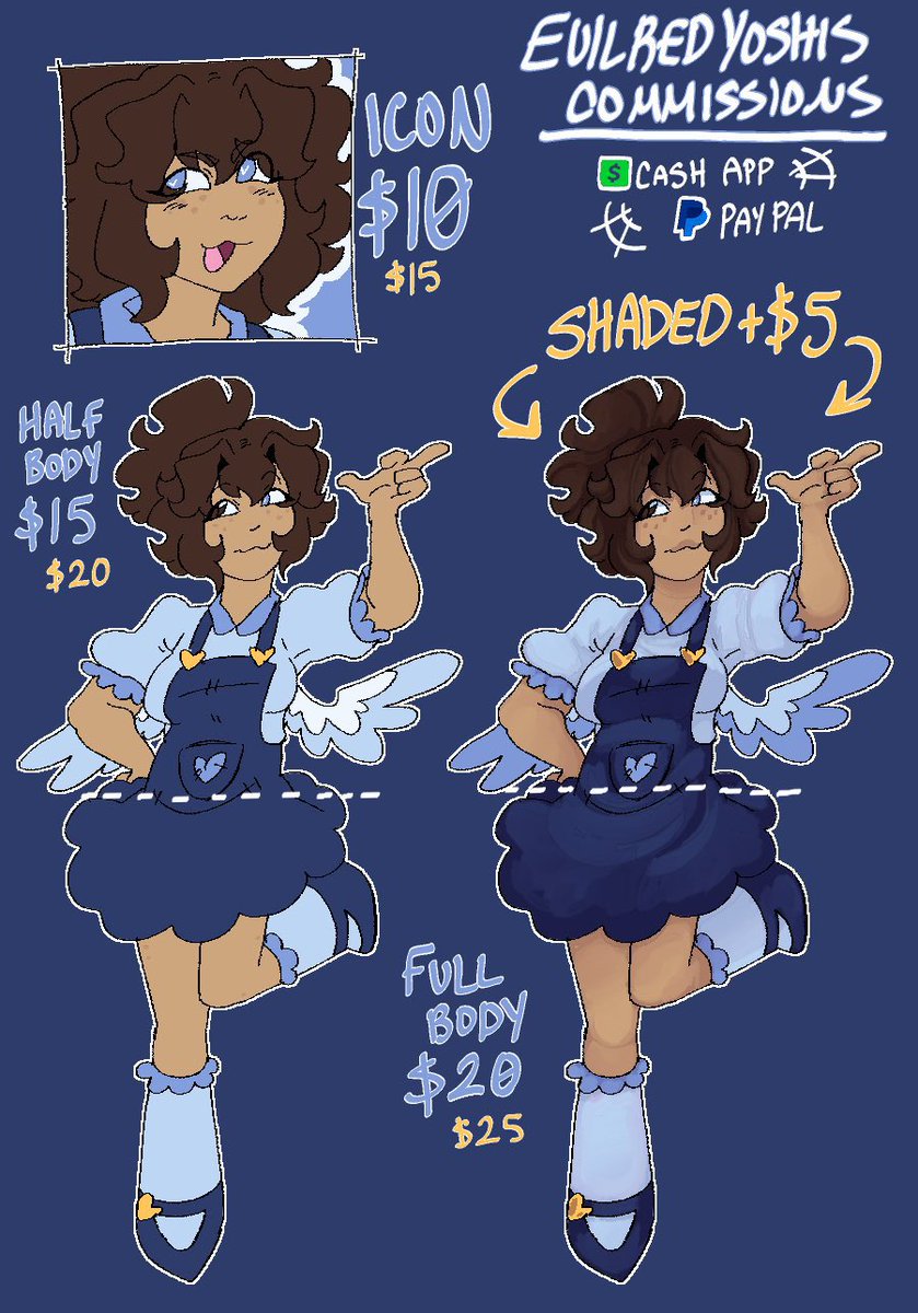 EvilRedYoshis's tweet image. COMMISSION ARE OPEN ONCE MORE :D!

New year New Me or whatever 
Dm me here or on Discord: evilredyoshis
x1.5 the og price per Extra character