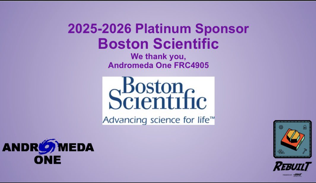 FRC Team 4905 Andromeda One tweet media