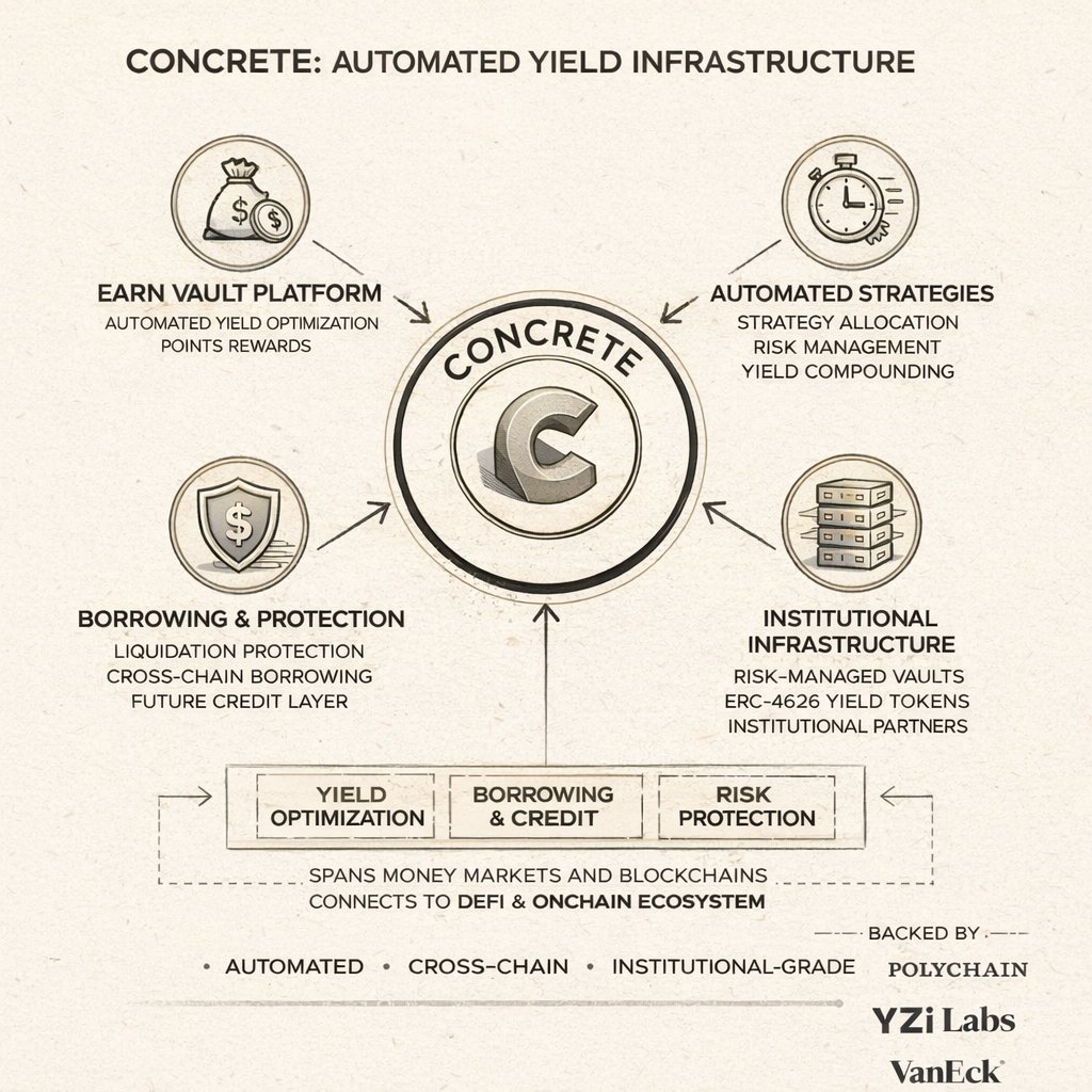 abdulbadinu's tweet image. Concrete: Automated Yield Infrastructure
@ConcreteXYZ is designed to turn complex DeFi operations into structured, reliable execution.
@d3crypt0r25  @crypttoji