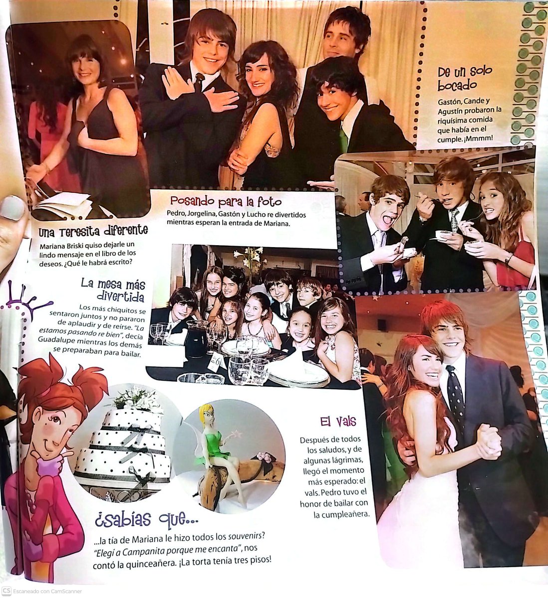 _whatadress's tweet image. del baúl de los recuerdos, los 15 de lali en la revista chiquititas 🥹❤️